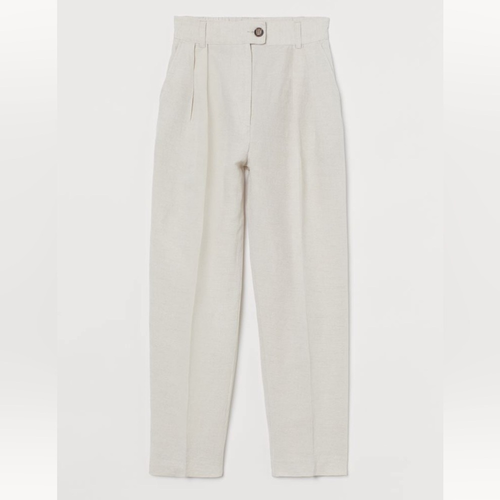Linen H&M trousers